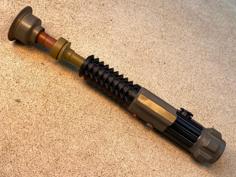 Obi-Wan Kenobi Lightsaber Hilt From Revenge Of The Sith | Extremely Precise Replica 3D Printer Model