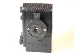 TerraPin Bijou Sidewinder 6X4.5 Pinhole Camera 3D Printer Model