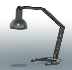 DIY Desk Lamp 3D Printer Model