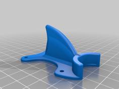 Slim Phast 4″ Shark Fin – Short & Medium Versions 3D Printer Model