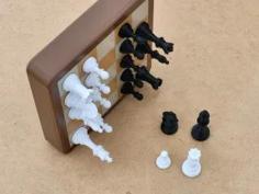 5×5 Chess Set 3D Printer Model