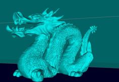 Chinese Dragon 3D Printer Model