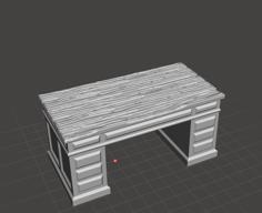 Desk – Tabletop Miniatures 3D Printer Model