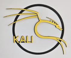 Kali Linux Logo 3D Printer Model