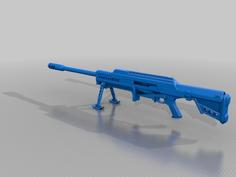 Helldivers 2 Anti Material Rifle 3D Printer Model