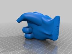 The Extendable Finger 3D Printer Model