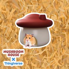 Mushroom House 3D Printer Model