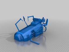 Barbaric Medical Table 3D Printer Model