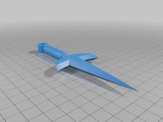 Minato’s Original Kunai From Naruto 3D Printer Model