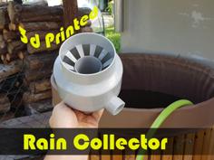 Rain Collector – Regensammler 3D Printer Model