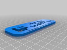 School Restroom Pass – Star Wars 3D Printer Model