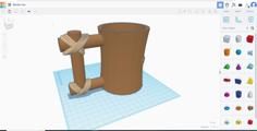 Wooden Cup 3D Printer Model