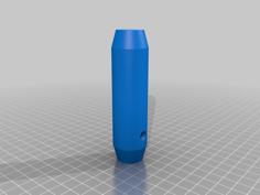 Ferrocerium (Ferro) Rod Handle 3D Printer Model