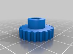 Canister Stove Knob Upgrade 3D Printer Model