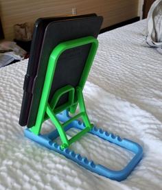 Adjustable Tablet Stand For Kindle Or Other Tablet 3D Printer Model