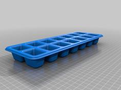 Ice Cube Tray 3D Printer Model