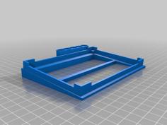 96well Plate Holder With Eppendorf Holder 3D Printer Model