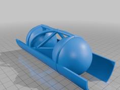 Ellipse As Section Of A Cylinder, Dandelin Spheres 3D Printer Model