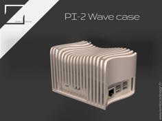 Raspberry Wave Case 3D Printer Model