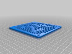 Fan Cover 3D Printer Model