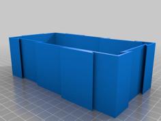 Dovetail Organiser Box 3D Printer Model