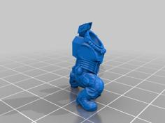 Space Denim Miner With Dance Moves 3D Printer Model