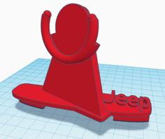 2015 Jeep Cherokee Dash Pop Socket Rev.2 3D Printer Model