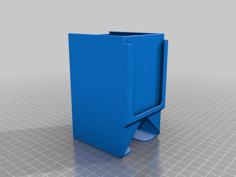 Tea Dispenser (top-mounted) Tea Bag Storage Holder Slidable Box Tee Spender 3D Printer Model