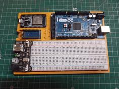 DIY Holder (ESP32,ARDUINO UNO,MEGA,NANO,MINI,BREADBOARD) 3D Printer Model