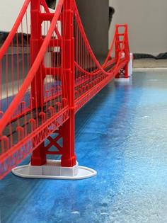 HUGE! Golden Gate Bridge 3D Printer Model