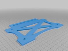 License Plate Bracket 3D Printer Model