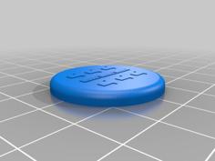 Order Token For 28mm Tabletop 3D Printer Model