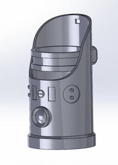 Graflex/Anakin/Luke/Rey Inspired Savis’ Emitter 3D Printer Model