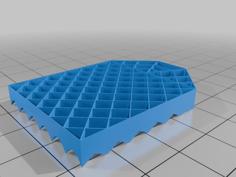 Super Heavy Grid Fin W/ Booster Mount 3D Printer Model