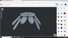 Mars Class Heavy Battlecruiser 3D Printer Model