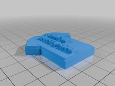 PSG Keychain 3D Printer Model