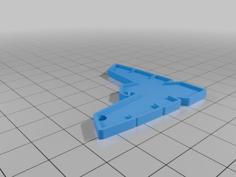 Nightwing Symbol KeyChain 3D Printer Model