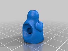 Kobold With Heart Shaped Chest Fur 3D Printer Model