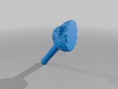 Skull Pipe 3D Printer Model