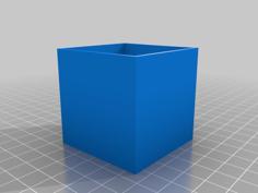 Box-style Shelf, 5x5x5 Cm 3D Printer Model