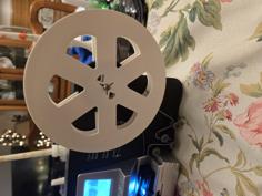 7″ 8mm Film Reel 3D Printer Model