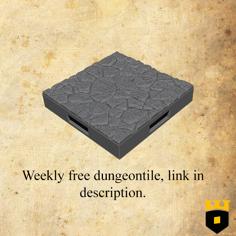 Ancient Tomb Standard Tile By – 3Dlayeredscenery 3D Printer Model