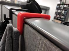 Haworth Cubicle Hook 3D Printer Model