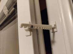 Elegant Window Latch (doesn’t Require To Make Holes In Window’s Frame) 3D Printer Model