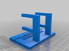 Sega Master System Controller Wall Mount With Logo 3D Printer Model