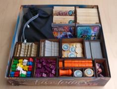 Five Tribes Organizer, Laser Cut