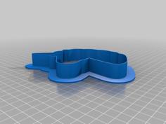 Unicorn Cookie Cutter 3D Printer Model