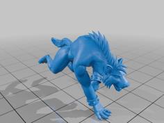 Gnoll Feral 3D Printer Model