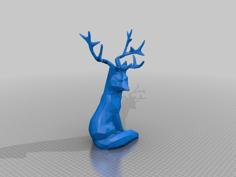 Lowpoly Deerfox Remix 3D Printer Model