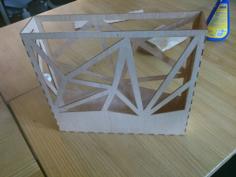 Laser Cut Container / Contenedor